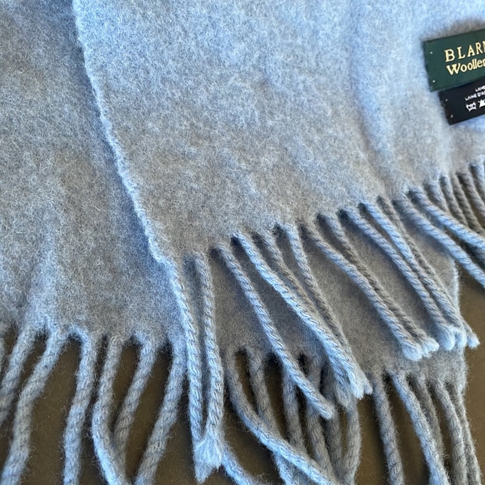 BLARNEY Woollen Mills Lambs wool scarf - Picture 3 of 7